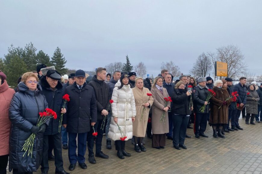 Митинг посвящённый 128-летию со дня рождения великого полководца Георгия Константиновича Жукова