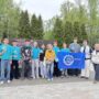 Студенты университета СГТИ (входит в Калужское РО СоюзМаш) приняли участие в акции «Сирень Победы».