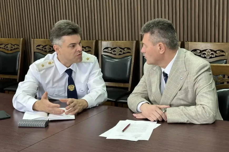 Председатель Калужского регионального отделения СоюзМаш России и Прокурор Калужской области провели рабочую встречу