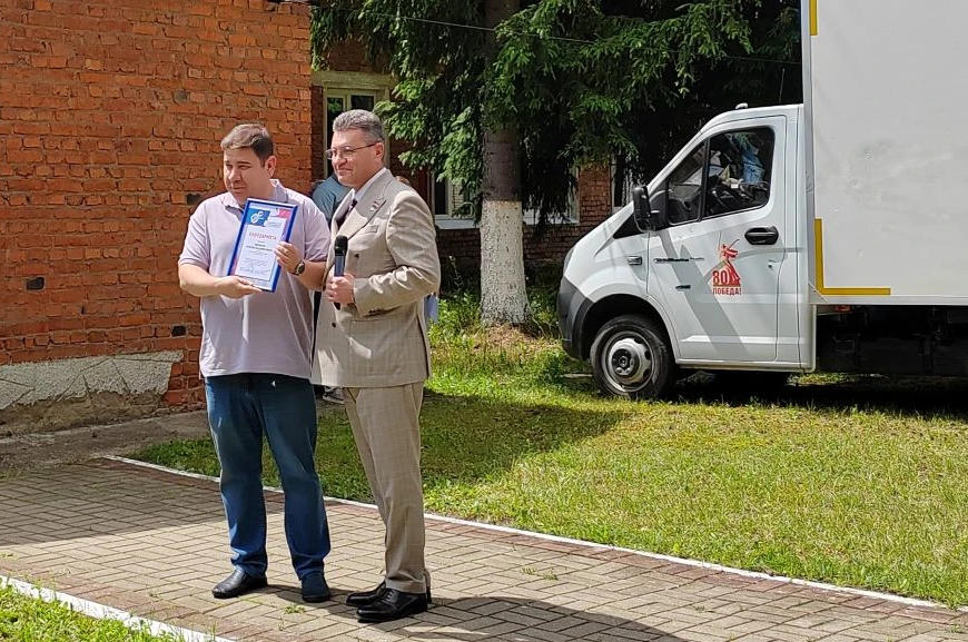 В День медицинского работника председатель Калужского РО СоюзМаш России посетил с рабочим визитом ЦРБ Жуковского района 🏥